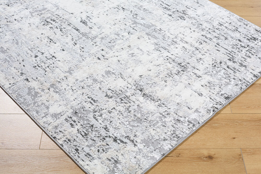 Surya Lustro LSR-2329 Light Gray Modern Machine Woven Rug