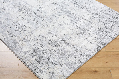 Surya Lustro LSR-2329 Light Gray Modern Machine Woven Rug