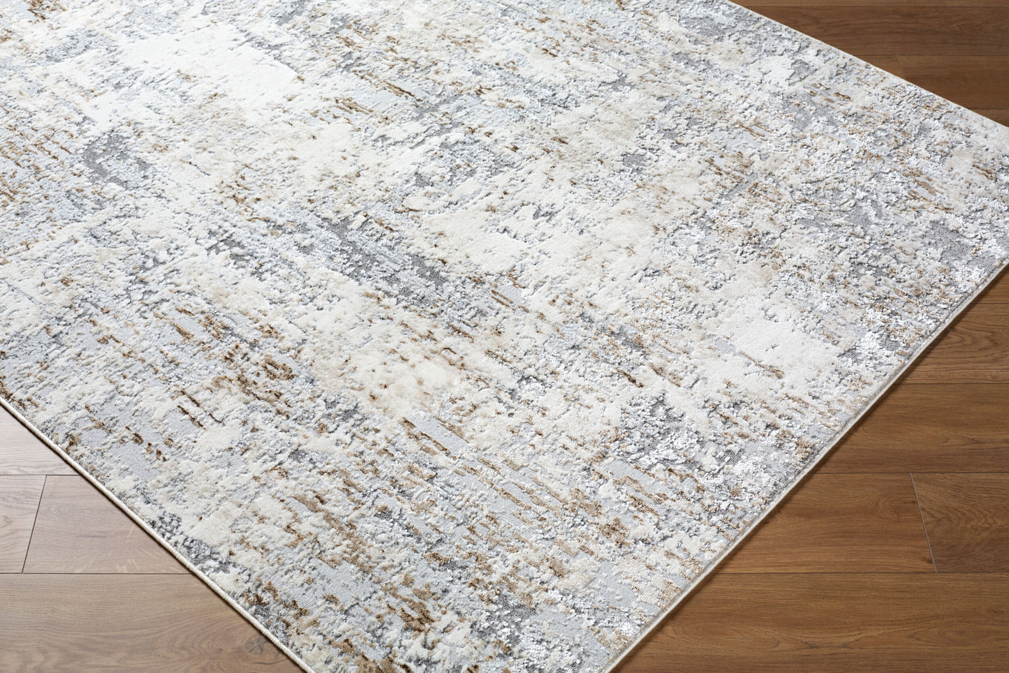 Surya Lustro LSR-2330 Light Gray Modern Machine Woven Rug