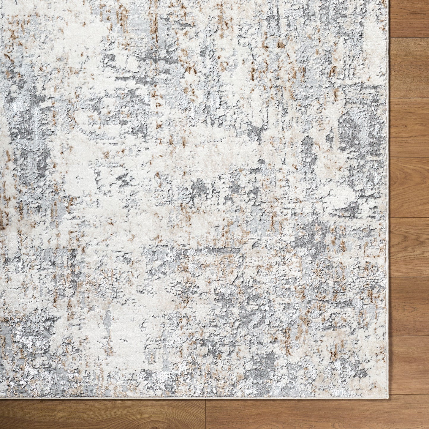 Surya Lustro LSR-2330 Light Gray Modern Machine Woven Rug
