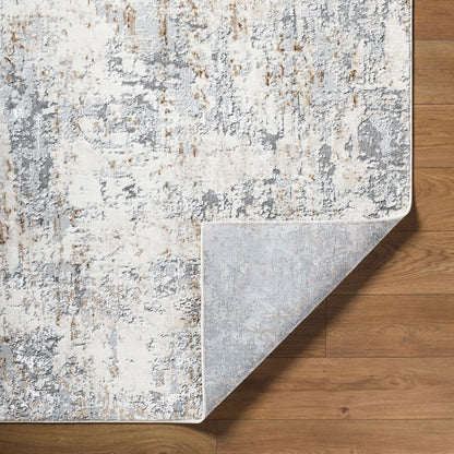 Surya Lustro LSR-2330 Light Gray Modern Machine Woven Rug