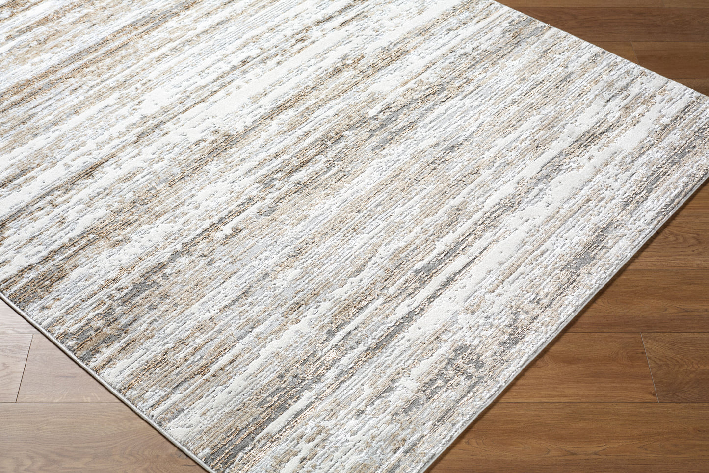 Surya Lustro LSR-2332 Light Gray Modern Machine Woven Rug