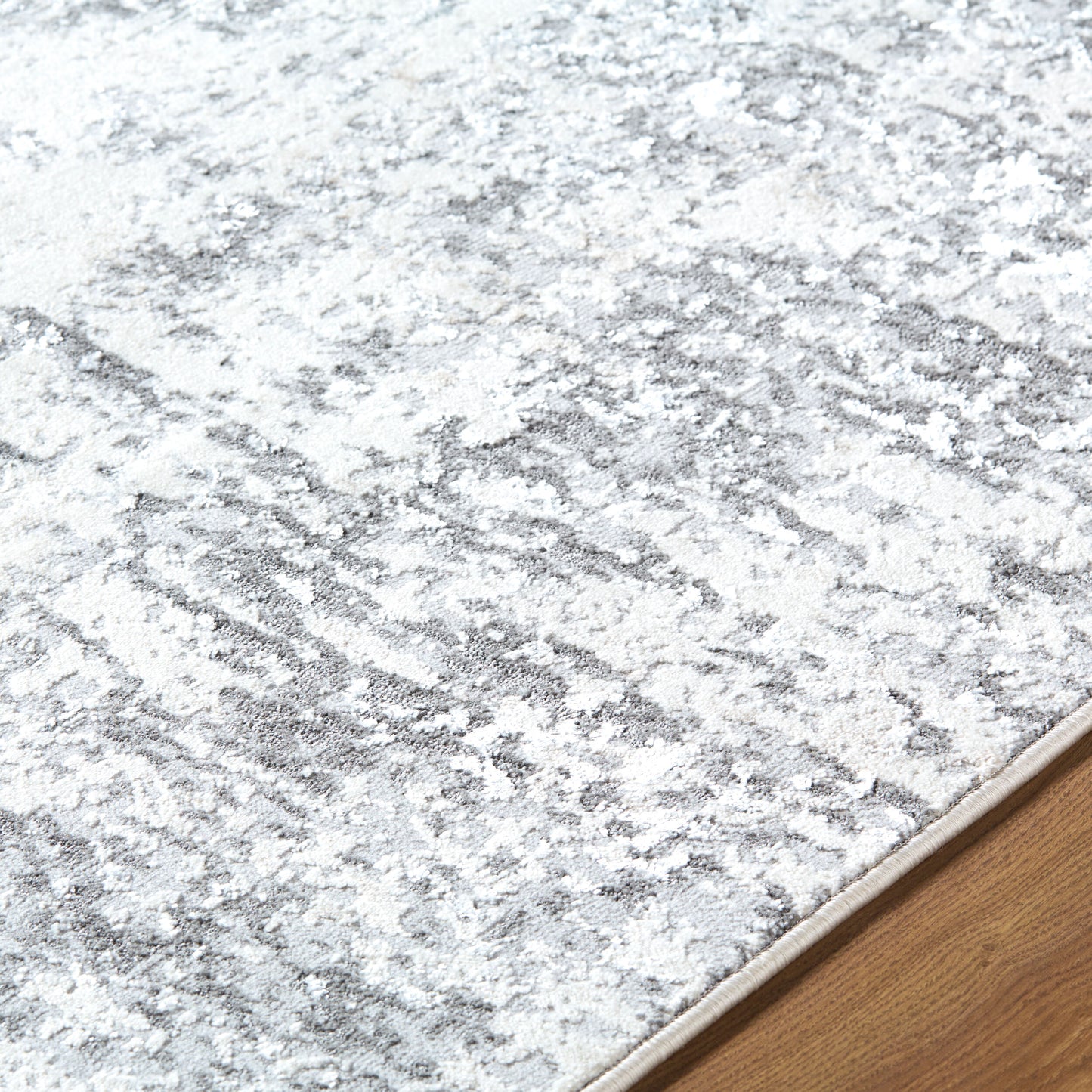 Surya Lustro LSR-2334 Ivory Modern Machine Woven Rug