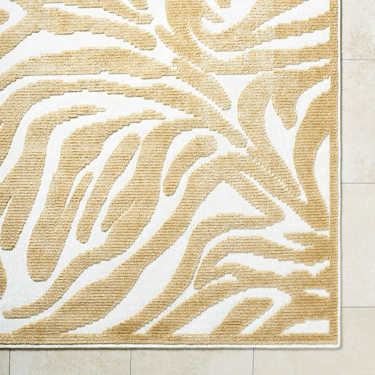 Surya Lyna LYA-2334 White Modern Machine Woven Rug