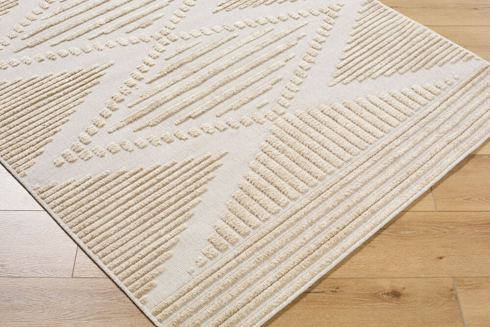 Surya Lyna LYA-2339 Beige Global Machine Woven Rug