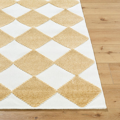 Surya Lyna LYA-2351 White Modern Machine Woven Rug