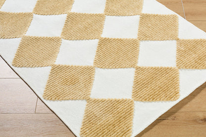 Surya Lyna LYA-2351 White Modern Machine Woven Rug