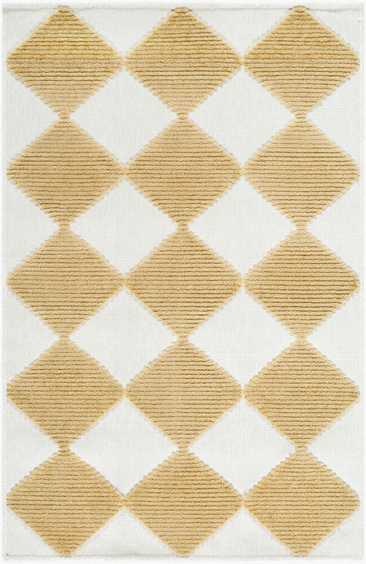 Surya Lyna LYA-2351 White Modern Machine Woven Rug
