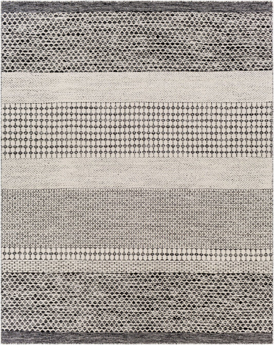 Surya Mardin MDI-2306 Black Global Hand Woven Rug