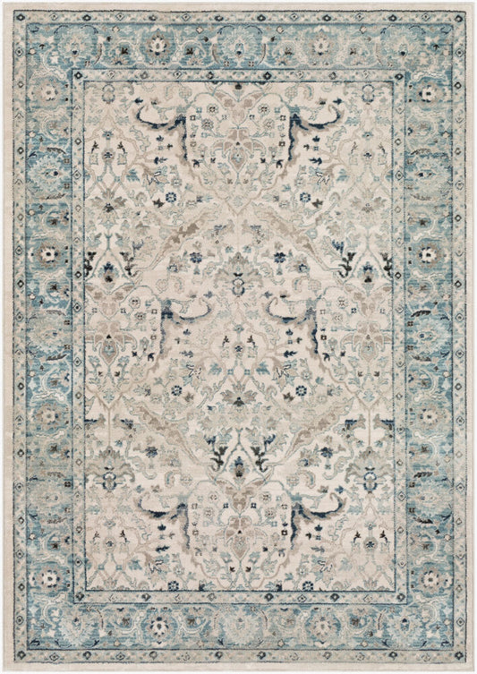 Surya Mesopotamia MEP-2304 Medium Gray Traditional Machine Woven Rug