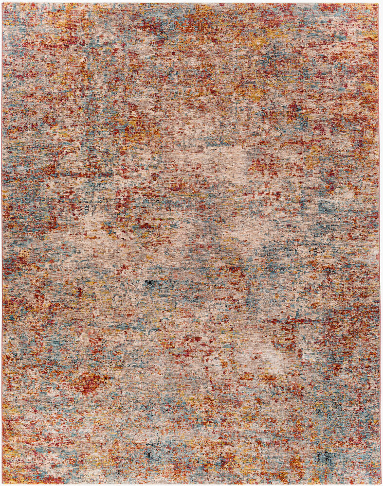 Surya Mirabel MBE-2300 Dusty Coral Modern Machine Woven Rug