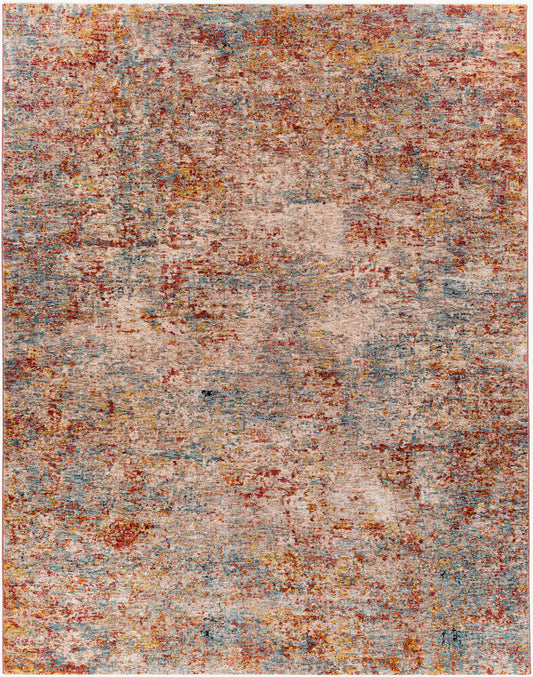 Surya Mirabel MBE-2300 Dusty Coral Modern Machine Woven Rug