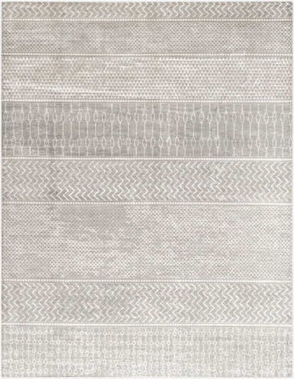 Surya Monaco MOC-2304 Silver Gray Global Machine Woven Rug