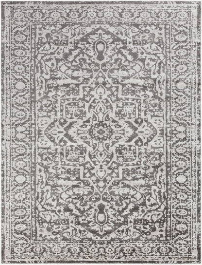 Surya Monte Carlo MNC-2300 Charcoal Traditional Machine Woven Rug