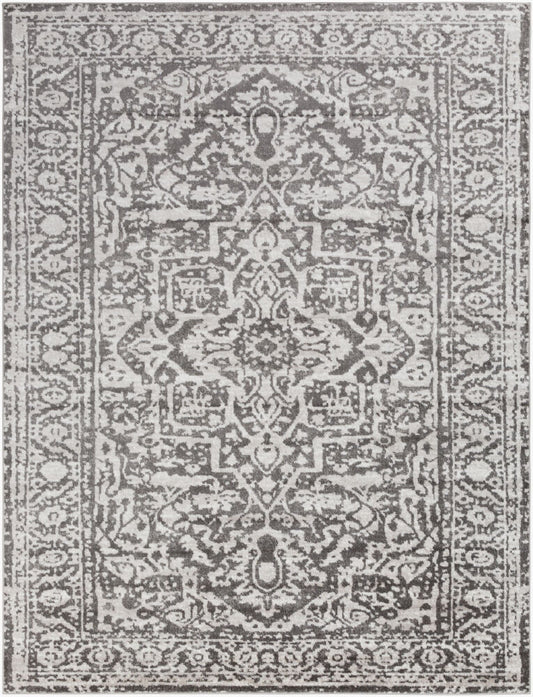 Surya Monte Carlo MNC-2300 Charcoal Traditional Machine Woven Rug
