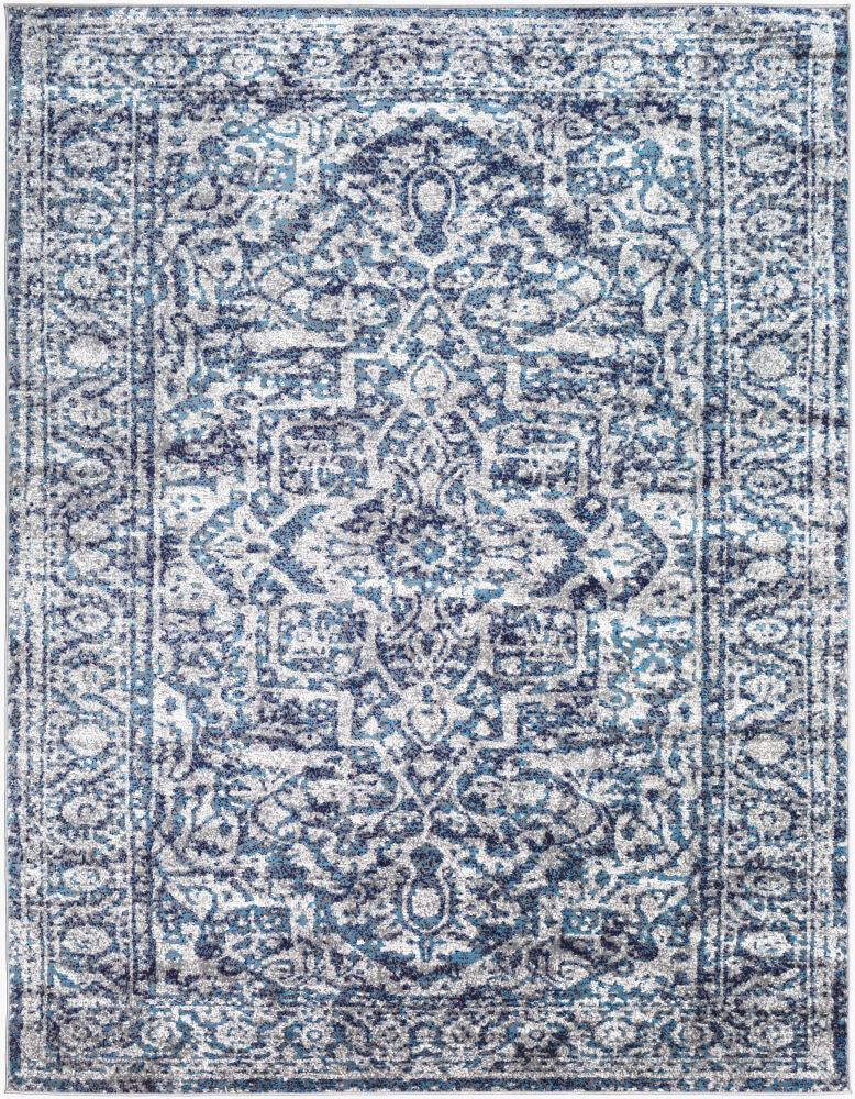 Surya Monte Carlo MNC-2301 Navy Traditional Machine Woven Rug