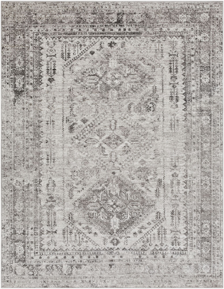 Surya Monte Carlo MNC-2314 Light Gray Traditional Machine Woven Rug