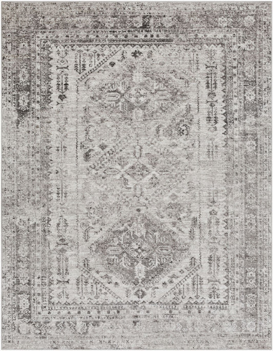 Surya Monte Carlo MNC-2314 Light Gray Traditional Machine Woven Rug