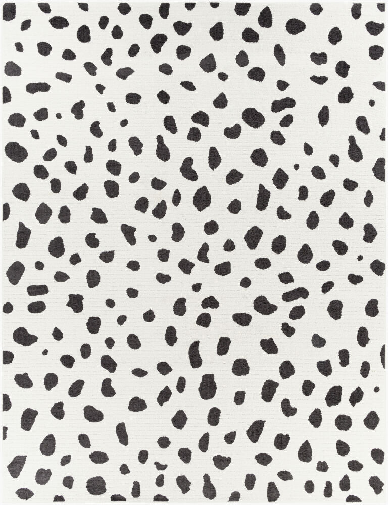 Surya Moroccan Shag MCS-2307 Black Global Machine Woven Rug