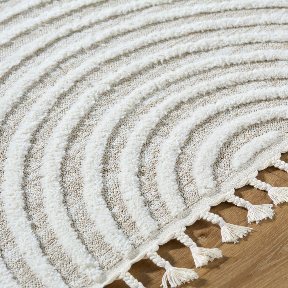 Surya Nora NOA-2312 Cream Modern Machine Woven Rug