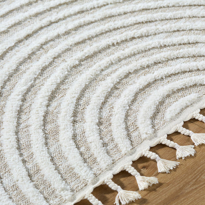 Surya Nora NOA-2312 Cream Modern Machine Woven Rug