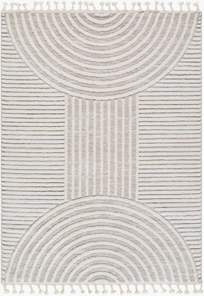 Surya Nora NOA-2312 Cream Modern Machine Woven Rug