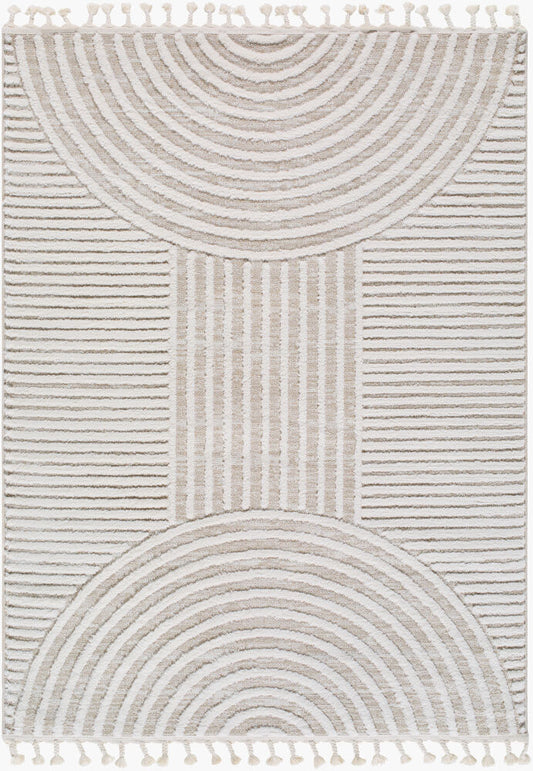 Surya Nora NOA-2312 Cream Modern Machine Woven Rug