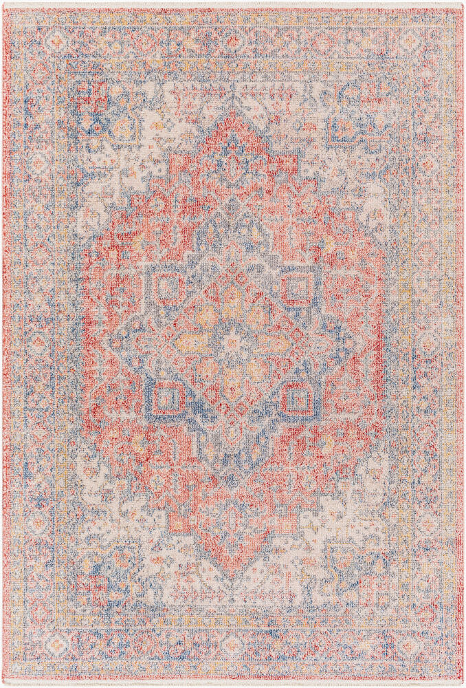 Surya Subtle SUB-2301 Red Traditional Machine Woven Rug
