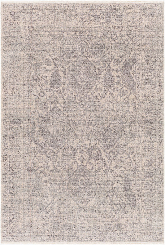 Surya Subtle SUB-2315 Light Gray Traditional Machine Woven Rug