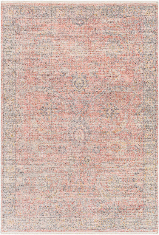 Surya Subtle SUB-2317 Light Pink Traditional Machine Woven Rug