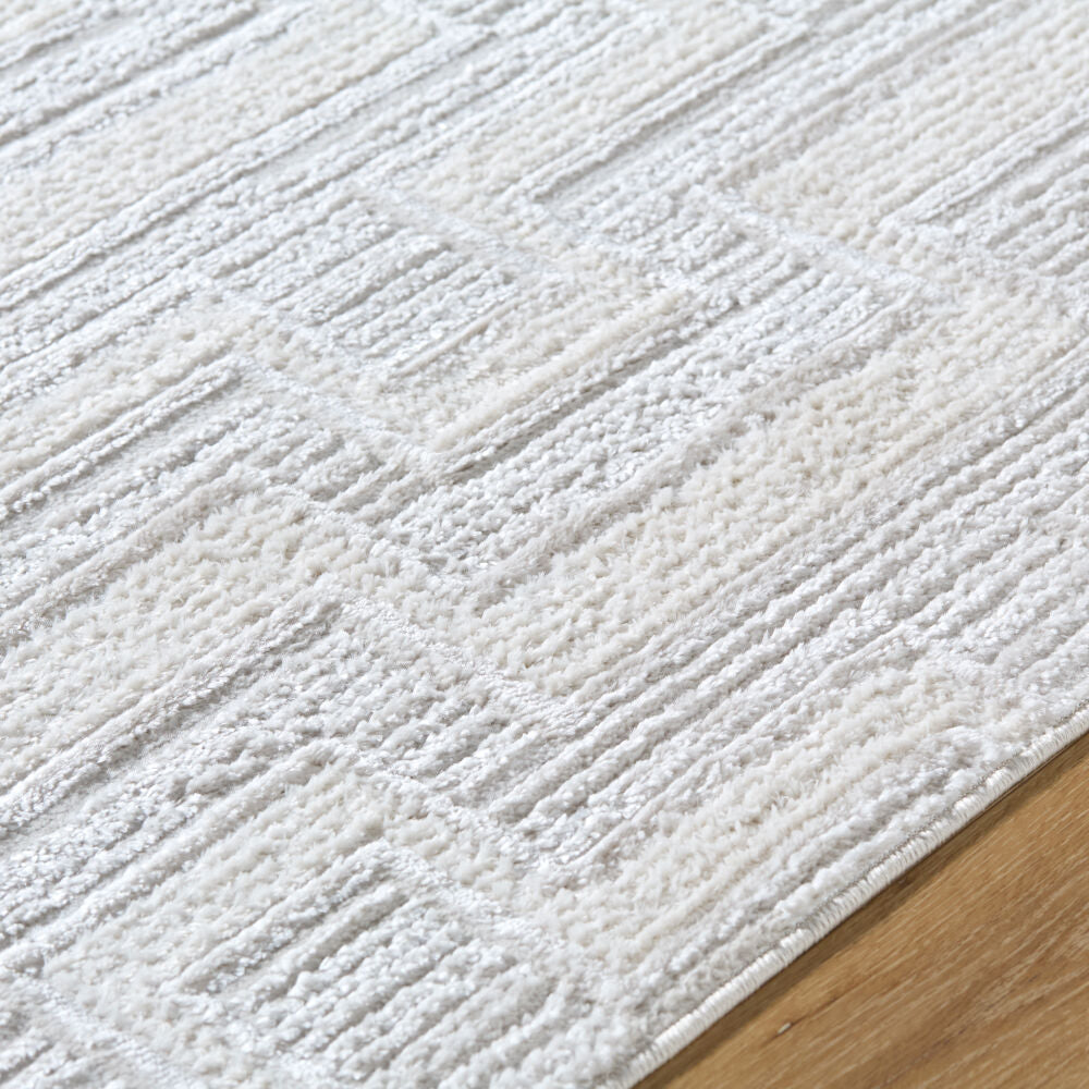 Surya Wolly WOY-2301 Ivory Modern Machine Woven Rug