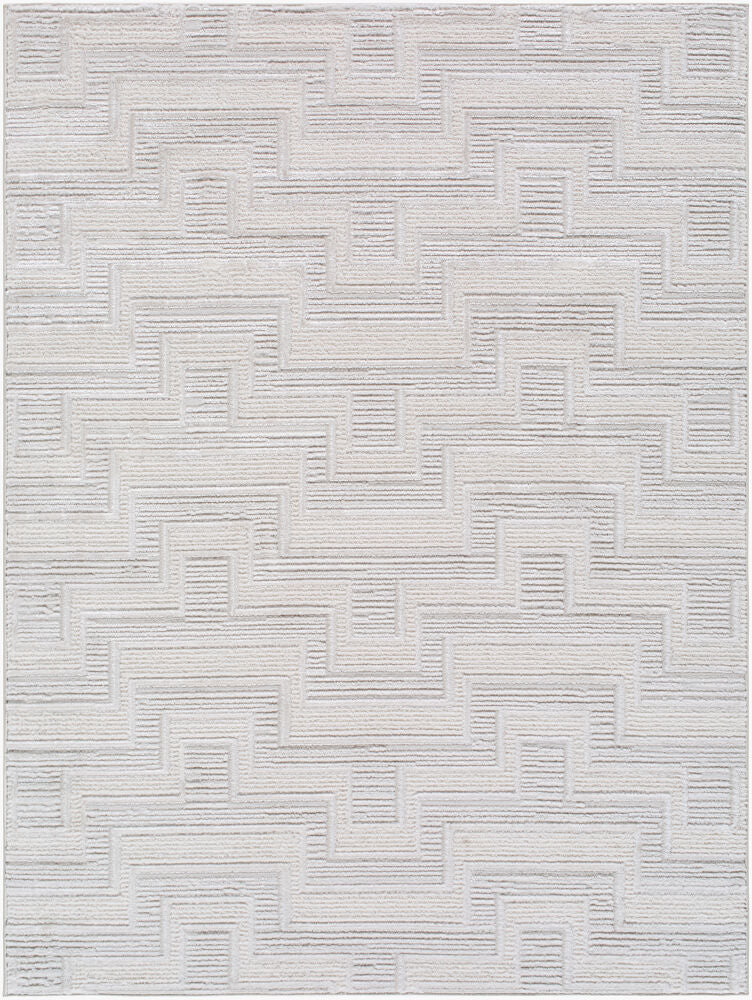 Surya Wolly WOY-2301 Ivory Modern Machine Woven Rug