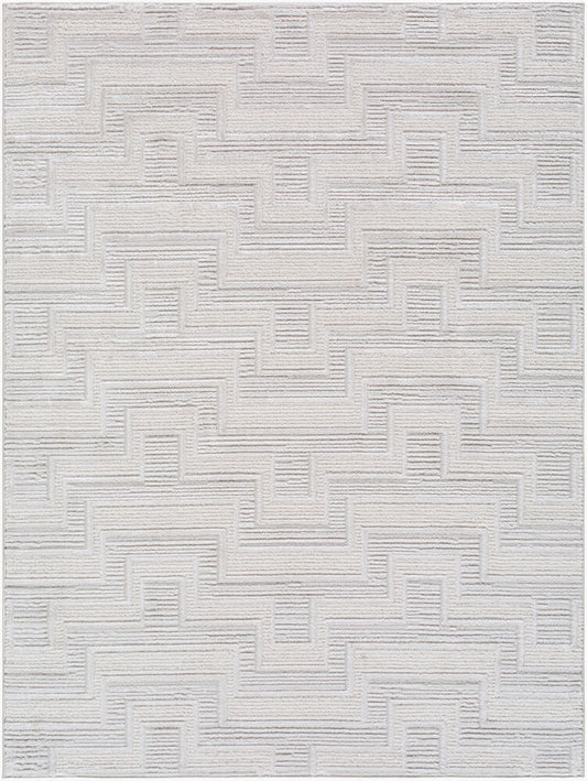 Surya Wolly WOY-2301 Ivory Modern Machine Woven Rug