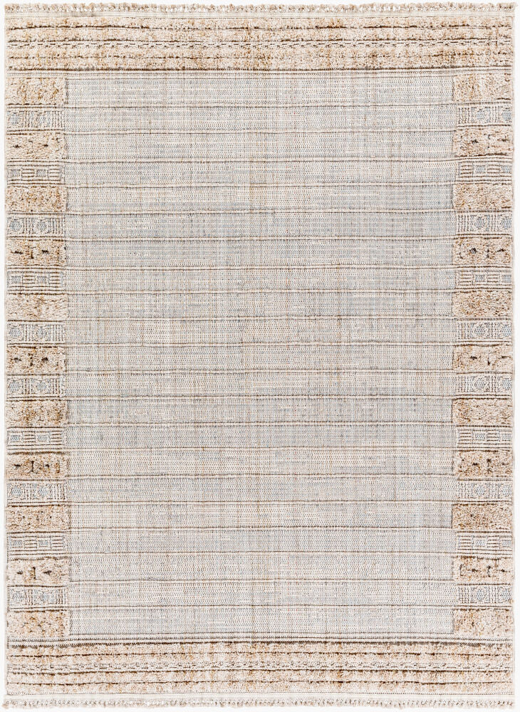 Surya Zaragoza ZRZ-2302 Medium Gray Global Machine Woven Rug