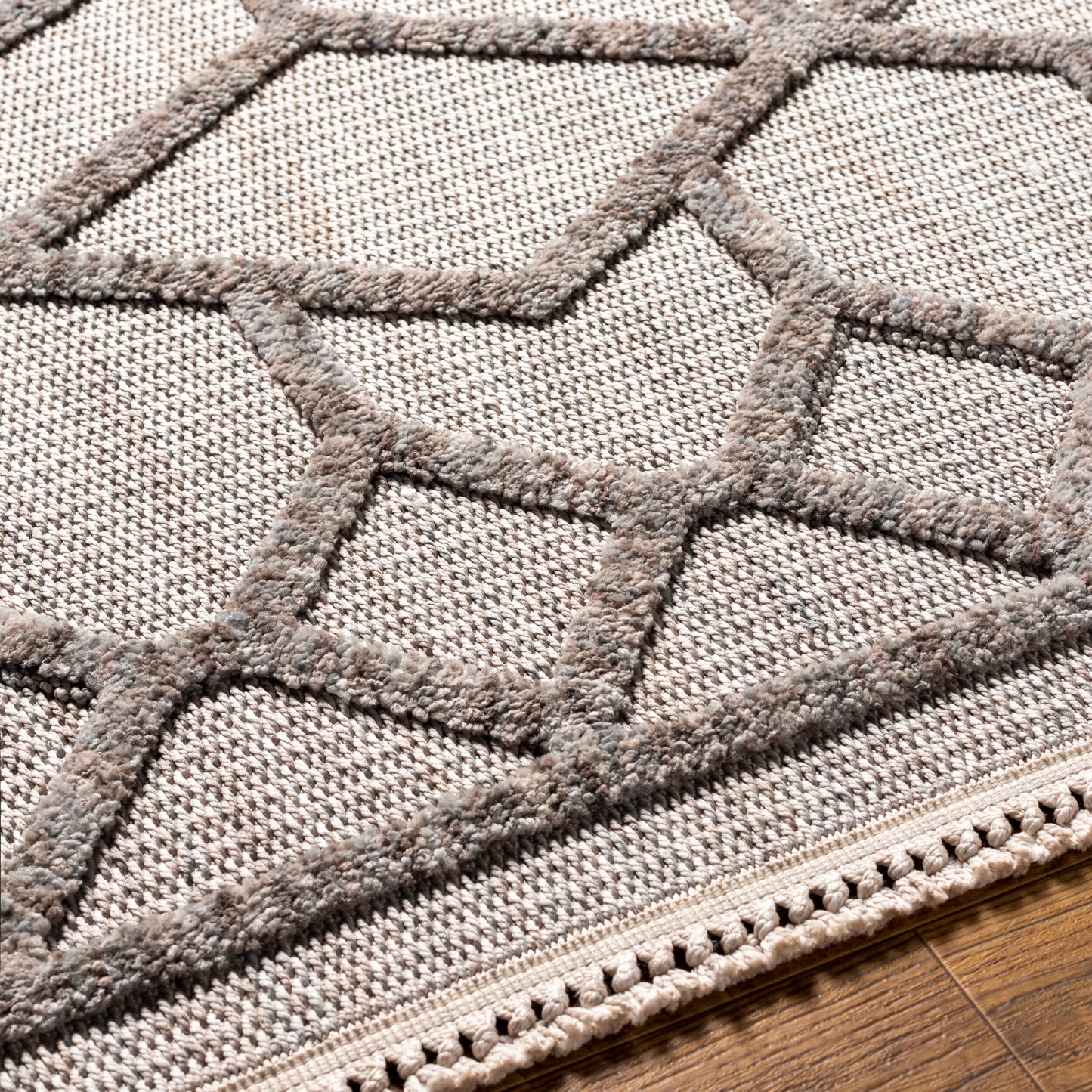 Surya Zaragoza ZRZ-2304 Light Slate Modern Machine Woven Rug