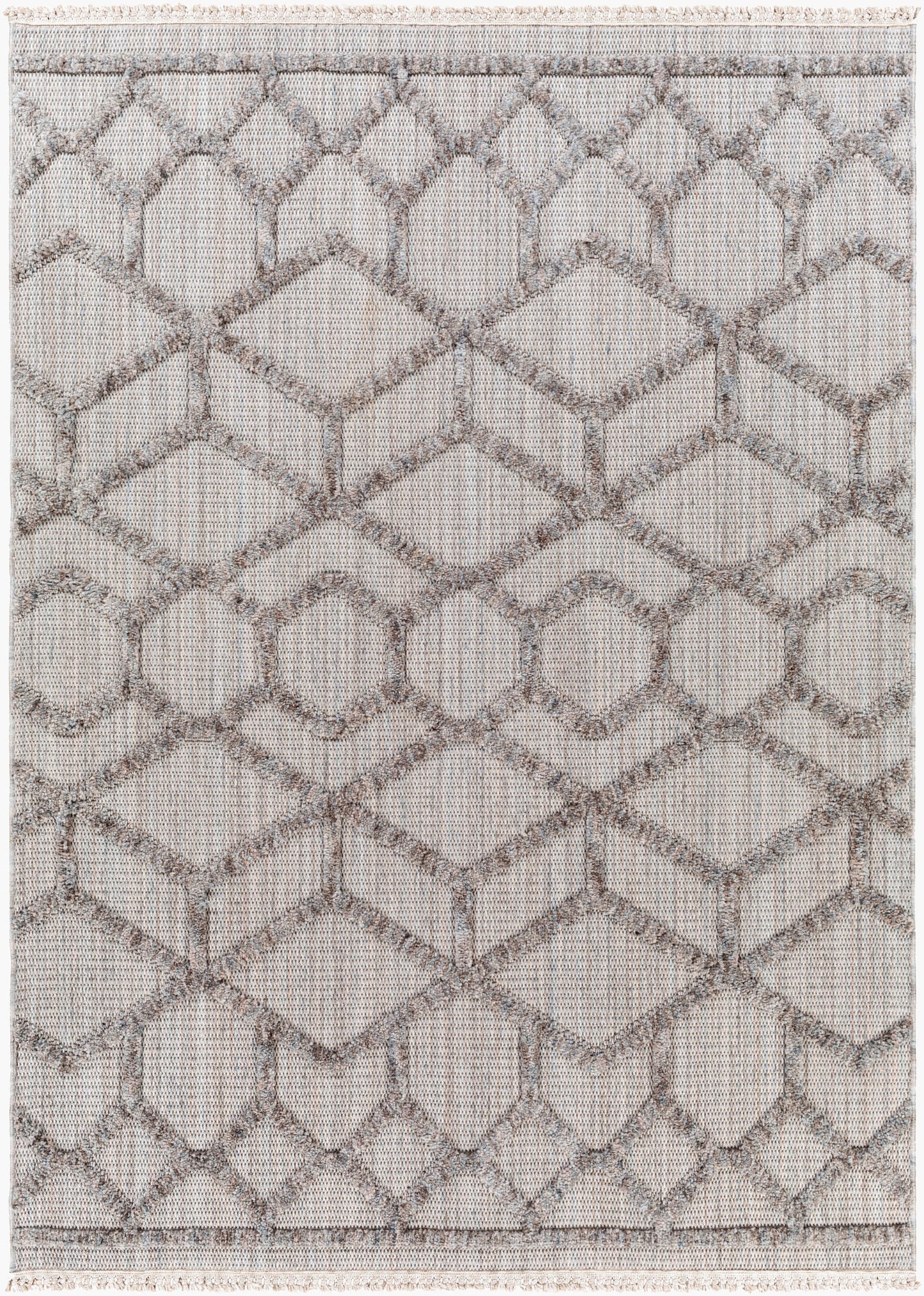 Surya Zaragoza ZRZ-2304 Light Slate Modern Machine Woven Rug