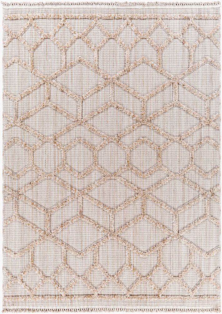 Surya Zaragoza ZRZ-2309 Cream Modern Machine Woven Rug
