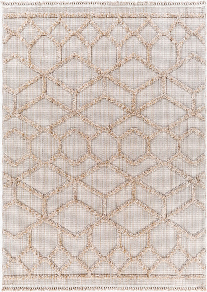 Surya Zaragoza ZRZ-2309 Cream Modern Machine Woven Rug