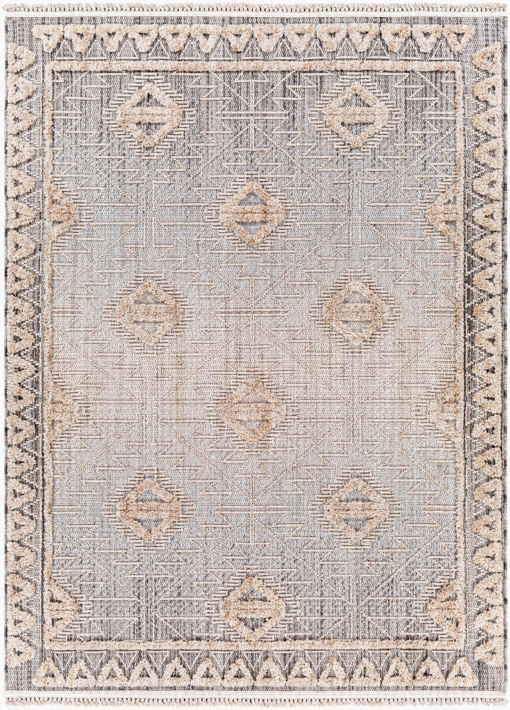Surya Zaragoza ZRZ-2318 Light Beige Global Machine Woven Rug