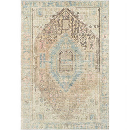 Surya Alanya ALY-2306 Denim Traditional Machine Woven Rug