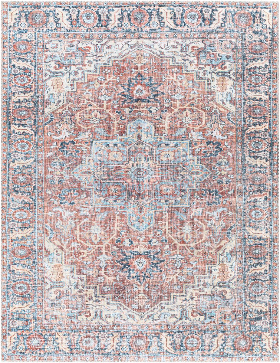 Surya Alanya ALY-2307 Rose Traditional Machine Woven Rug