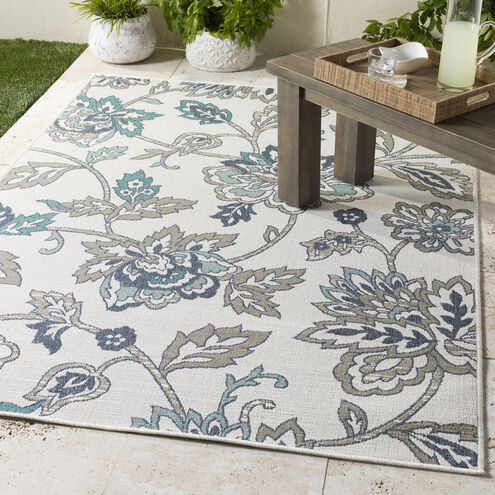 Surya Alfresco ALF-9674 Pale Blue Cottage Machine Woven Rug