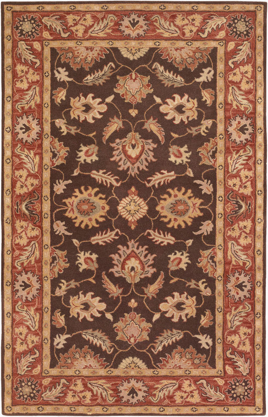 Surya Caesar CAE-1036 Dark Brown Traditional Hand Tufted Rug