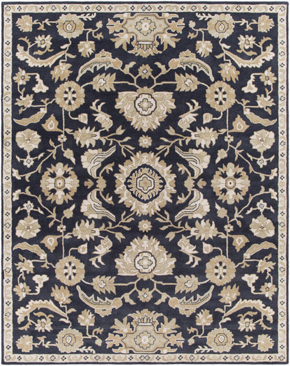 Surya Caesar CAE-1164 Ink Blue Traditional Hand Tufted Rug