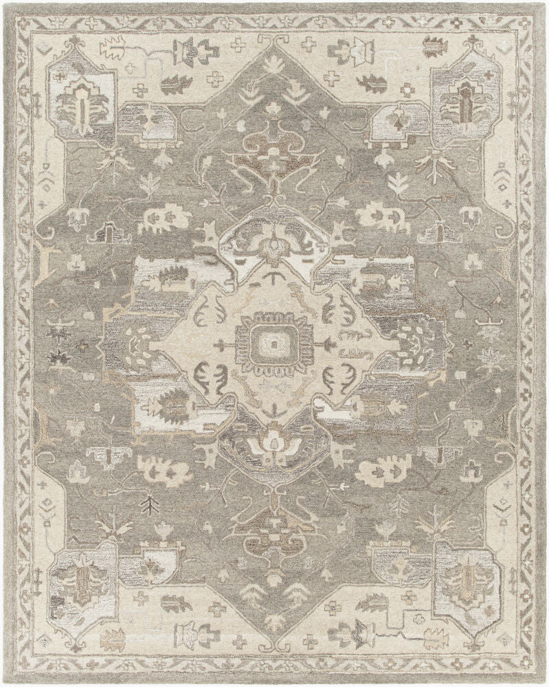 Surya Caesar CAE-1196 Charcoal Traditional Hand Tufted Rug