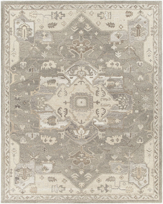 Surya Caesar CAE-1196 Charcoal Traditional Hand Tufted Rug