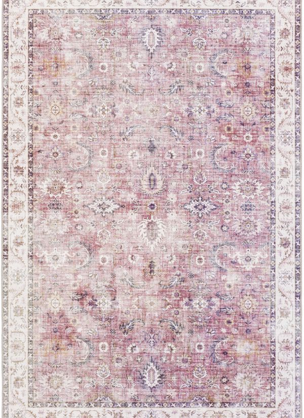 Surya Iris IRS-2305 Burgundy Traditional Machine Woven Rug