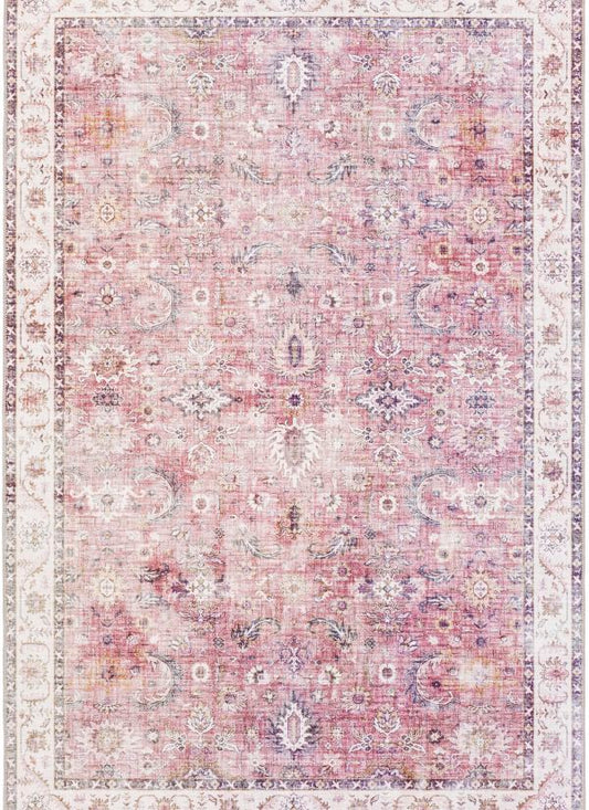 Surya Iris IRS-2305 Burgundy Traditional Machine Woven Rug