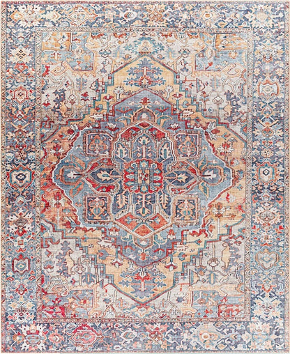 Surya Iris IRS-2358 Rust Traditional Machine Woven Rug