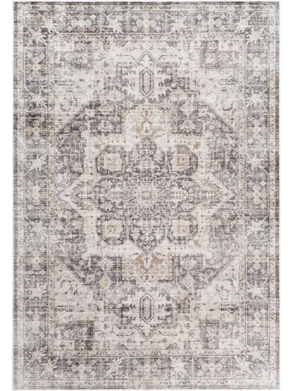 Surya Lavable LVB-2308 Gray Traditional Machine Woven Rug